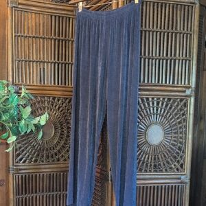 R&M RICHARDS Liquid Knit Pull On Pant - Dark Purple - 14WP - VGUC